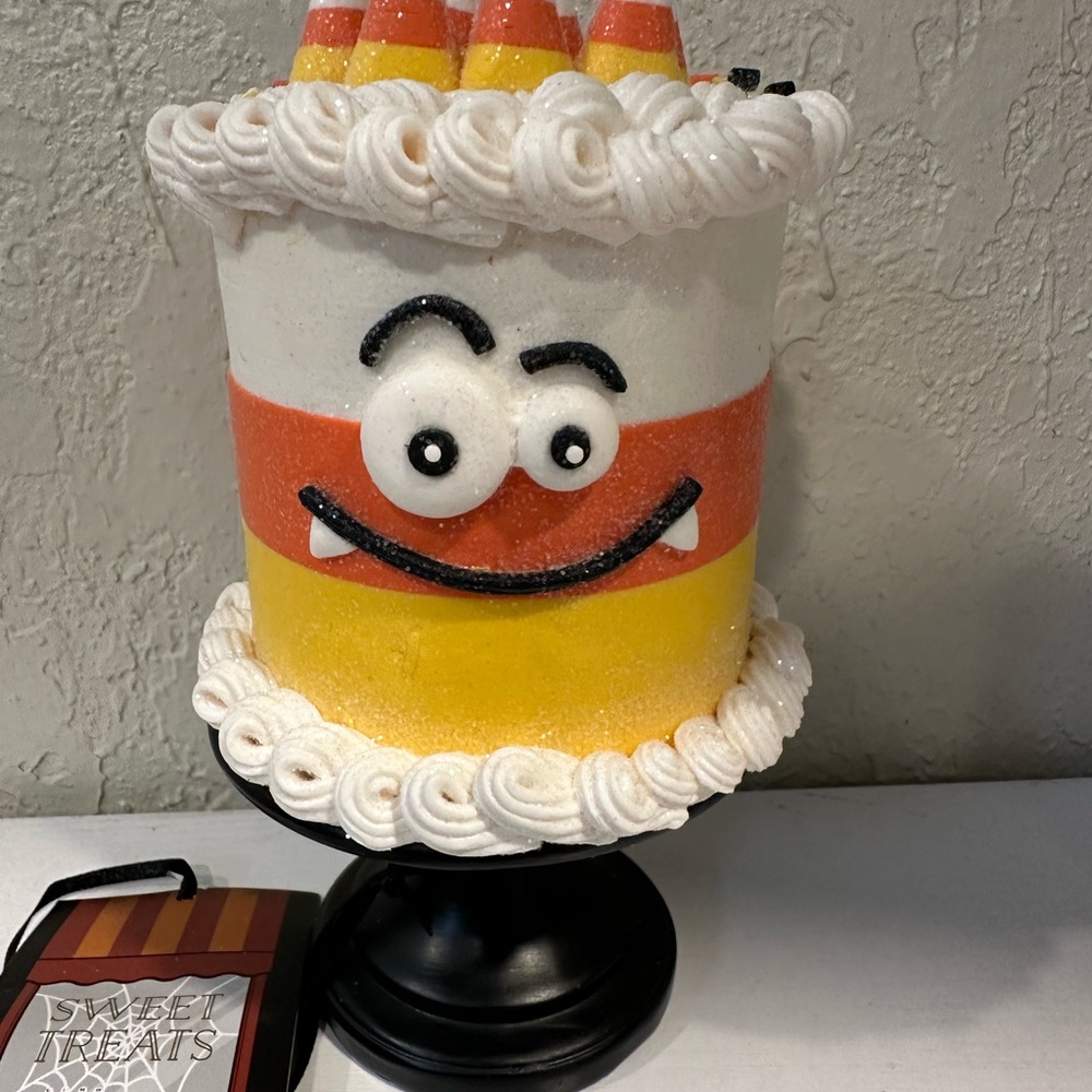Sweet Treats Halloween Viral Mini Candy Corn Cake